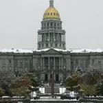 The Colorado State Capitol Building on Oct. 26, 2006, in Denver, Colo. Lawmakers have until May 7, when the legislature adjourns, to approve the new bill.