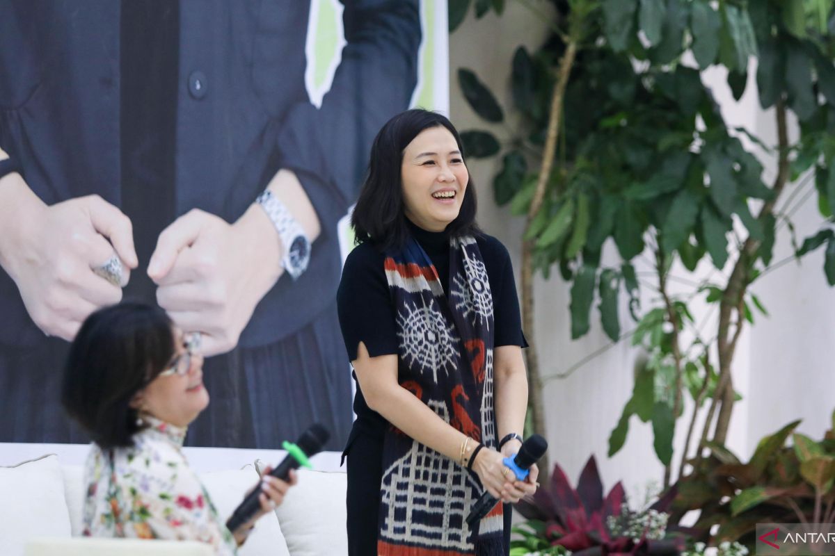 Deputy Minister of Women's Empowerment and Child Protection, Veronica Tan. The process of human resource development must begin with the family, which must instill an equal access mindset, she said. (ANTARA/HO-KemenPPPA)