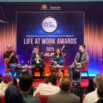 Fireside Chat session entitled “Balancing Productivity in a Tech Driven World” moderated by Datuk Jake Abdullah, TalentCorp 50 Fellow, Thomas Mathew, Group Chief Executive Officer TalentCorp, Adrita Datta, Head of Human Resources Malaysia & Singapore Cluster British American Tobacco and Wai Yu See Toh, Chief Executive Officer, Central Force International.