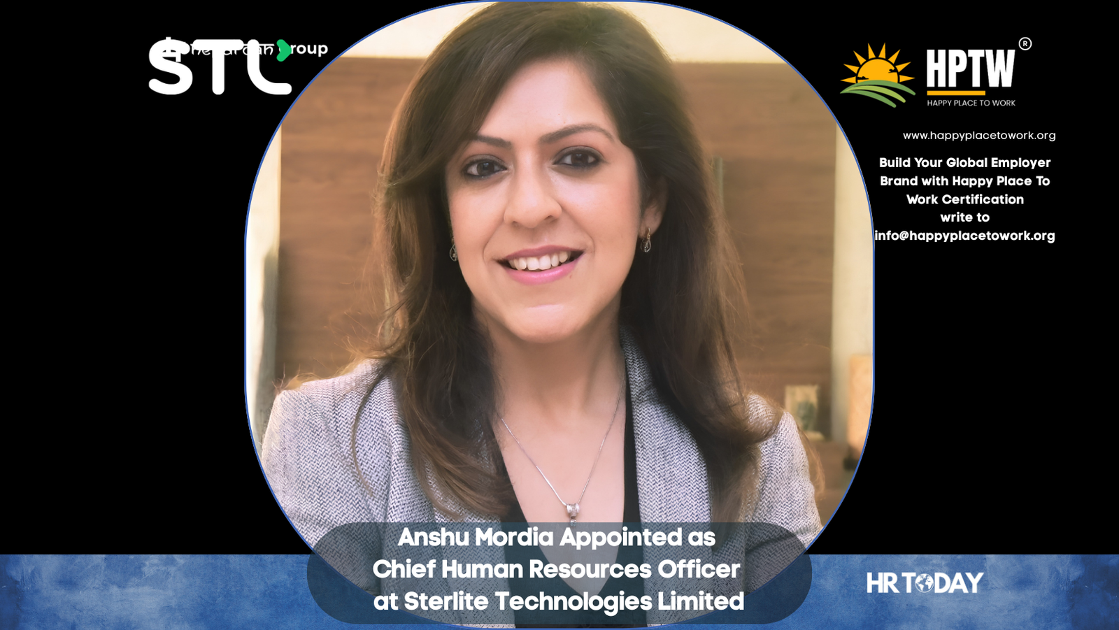 talent management - Anshu Mordia Named CHRO at Sterlite Technologies