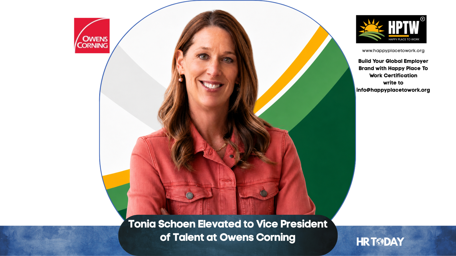 talent management - Tonia Schoen Named VP of Talent at Owens Corning