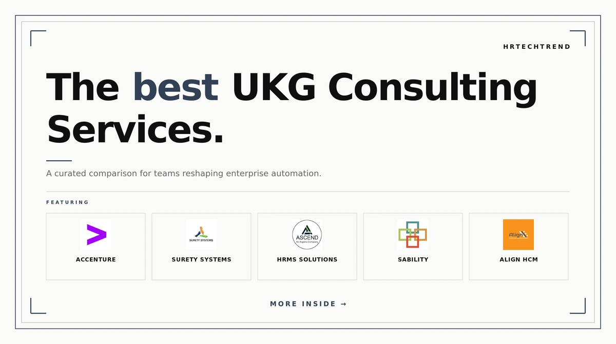 best UKG consulting services