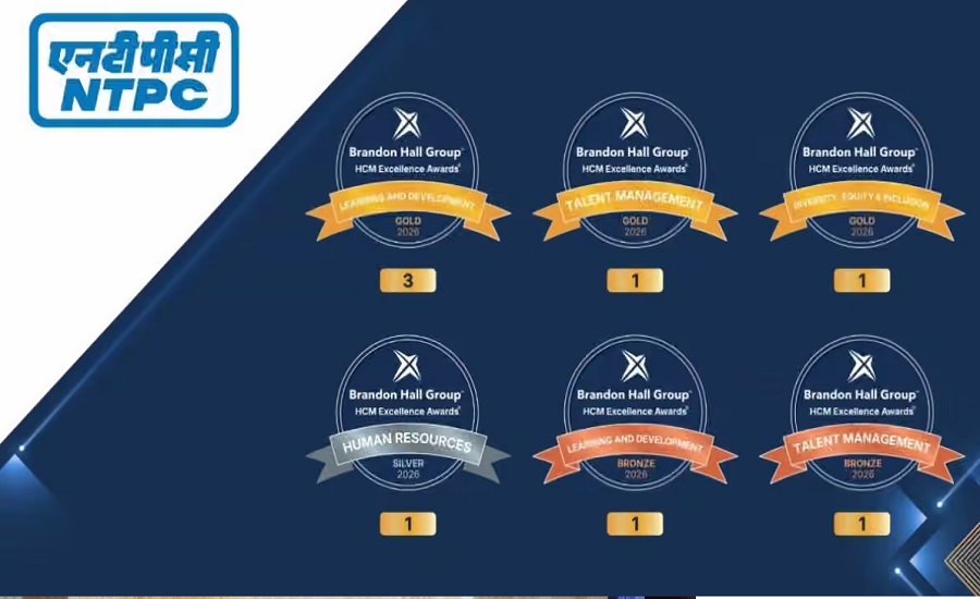 HR excellence - NTPC Triumphs at Brandon Hall Awards 2026 for HR Excellence
